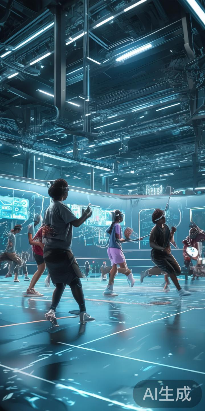 在体育场馆和健身空间中，探索动享羽乐体育运用先进的